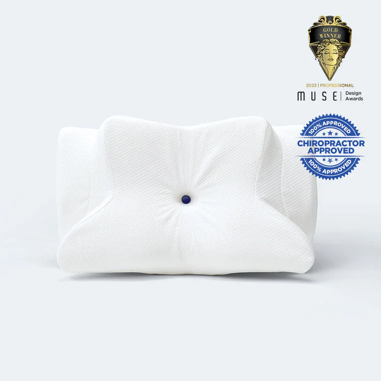 The Ultimate Adjustable Pillow for Neck Pain Relief - Ergonomic Memory Foam Cervical Pillow for Back, Side & Stomach Sleepers