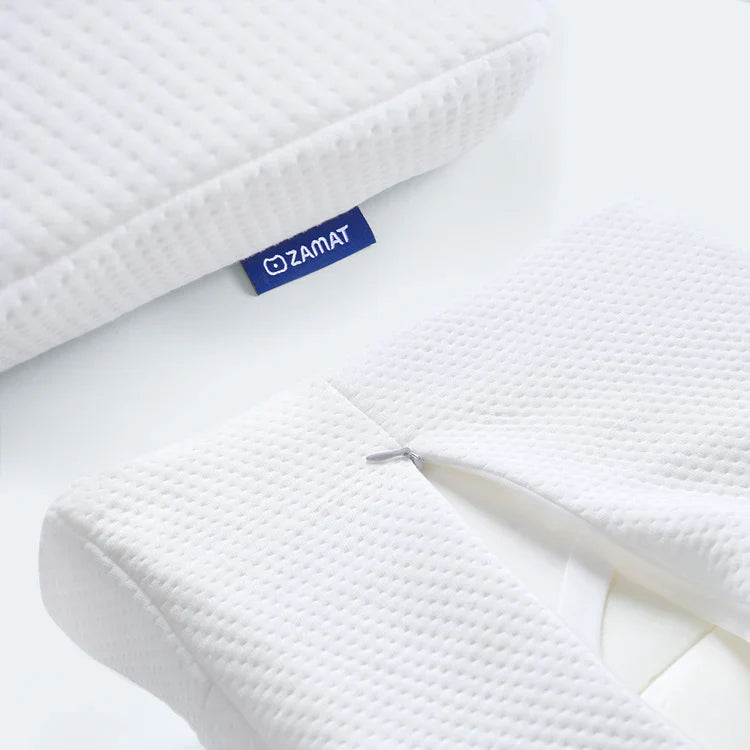 The Ultimate Adjustable Pillow for Neck Pain Relief - Ergonomic Memory Foam Cervical Pillow for Back, Side & Stomach Sleepers