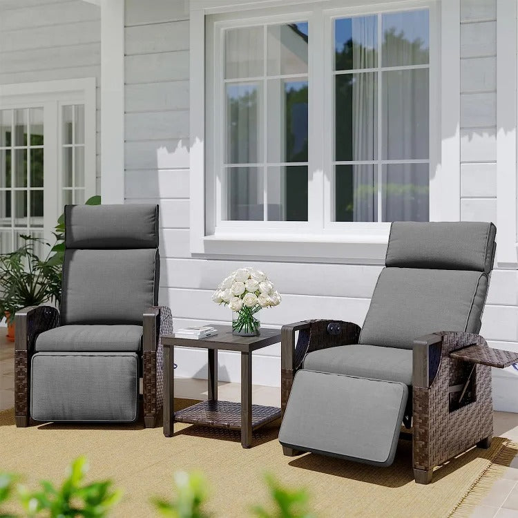 The Weatherproof Outdoor Recliner