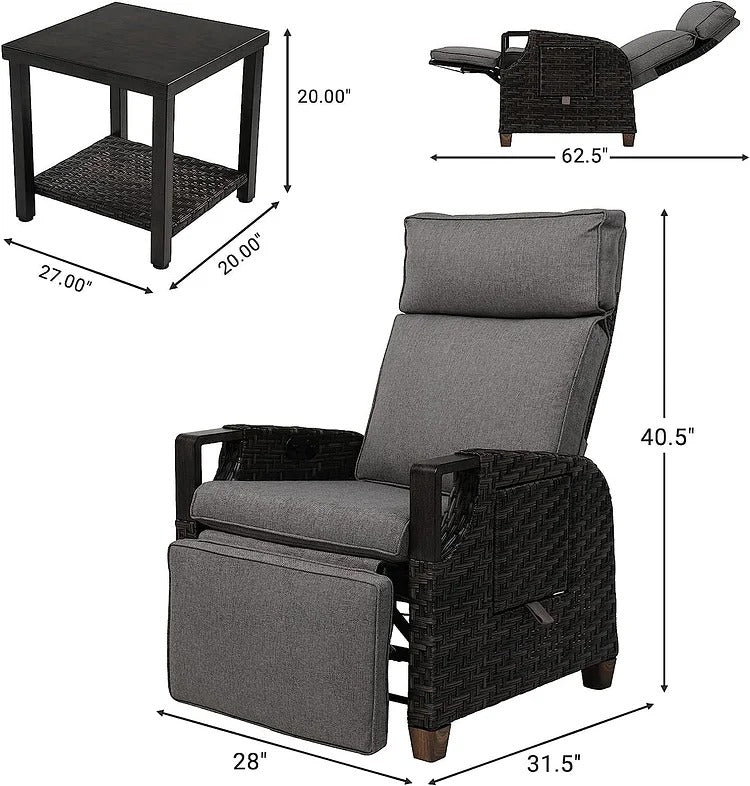 The Weatherproof Outdoor Recliner
