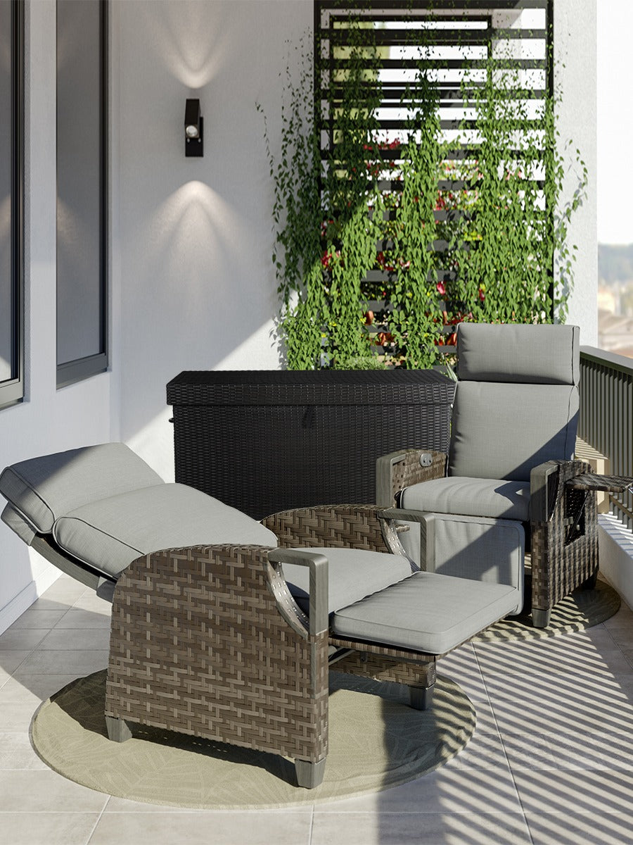 The Weatherproof Outdoor Recliner